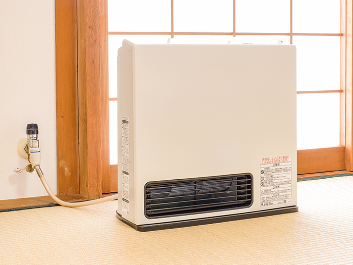 ガスファンヒーター